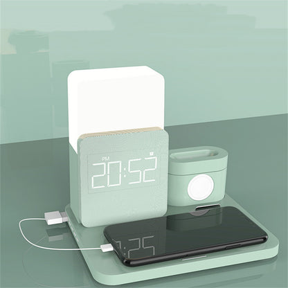 Mobile Phone Wireless Charger 10W Home Alarm Clock