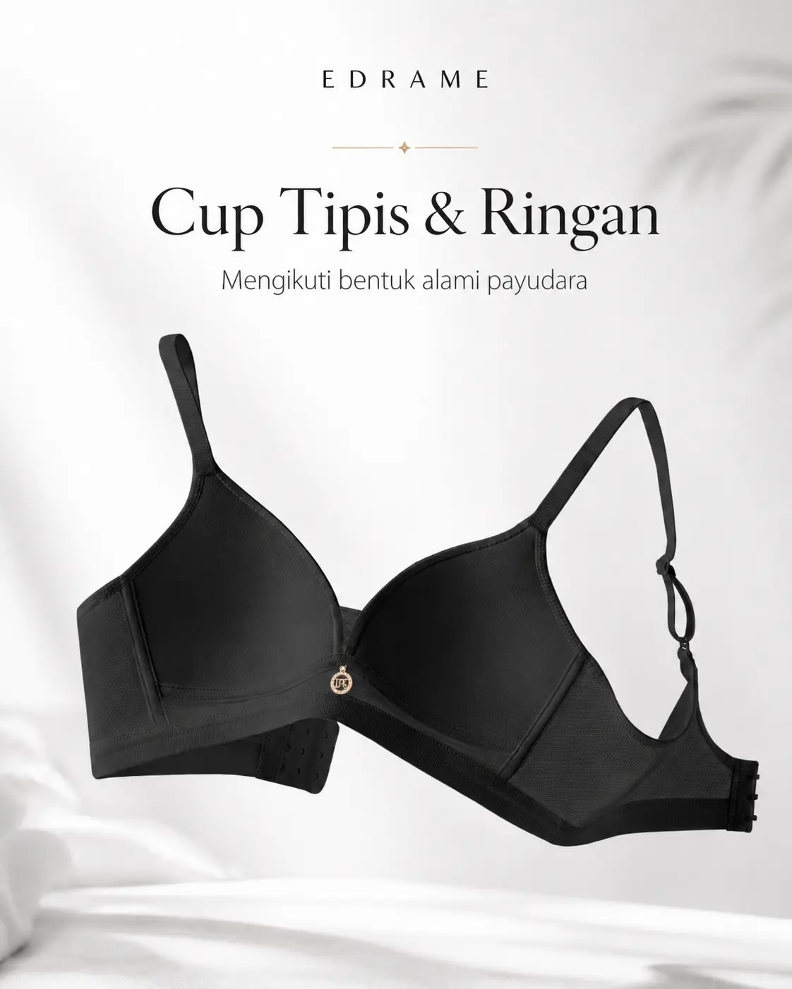 EDRAME bra push up seamless 659 dengan detail pendant — detail 4