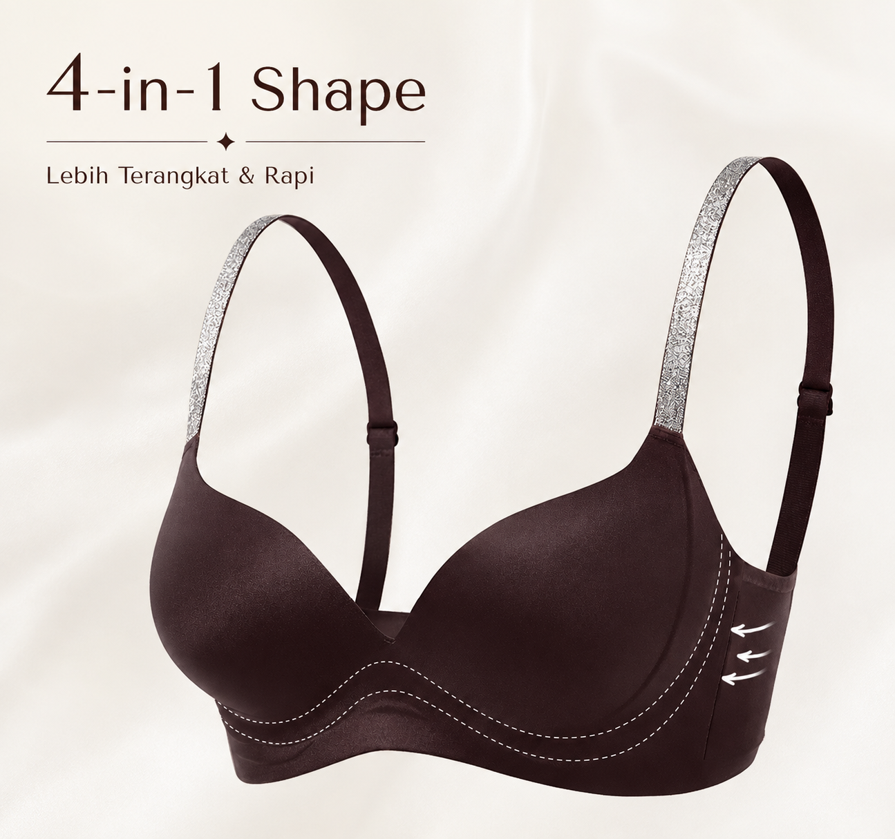 Konstruksi natural push-up EDRAME 99128