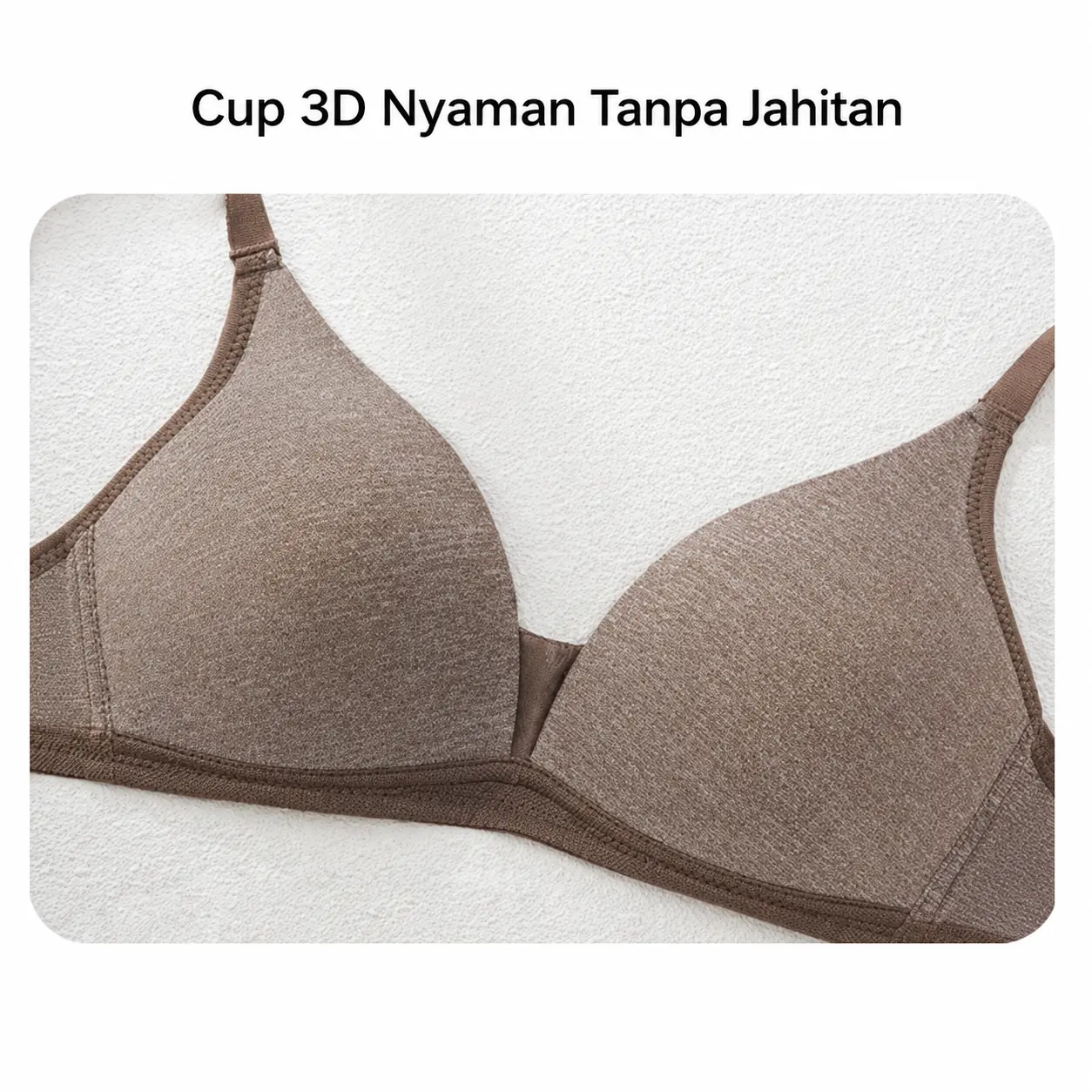 EDRAME bra push up tanpa kawat 637 dengan cup tipis — detail 8